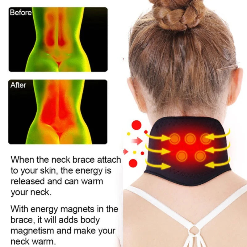 Thermawrap - Self-Heating Tourmaline Neck Wrap
