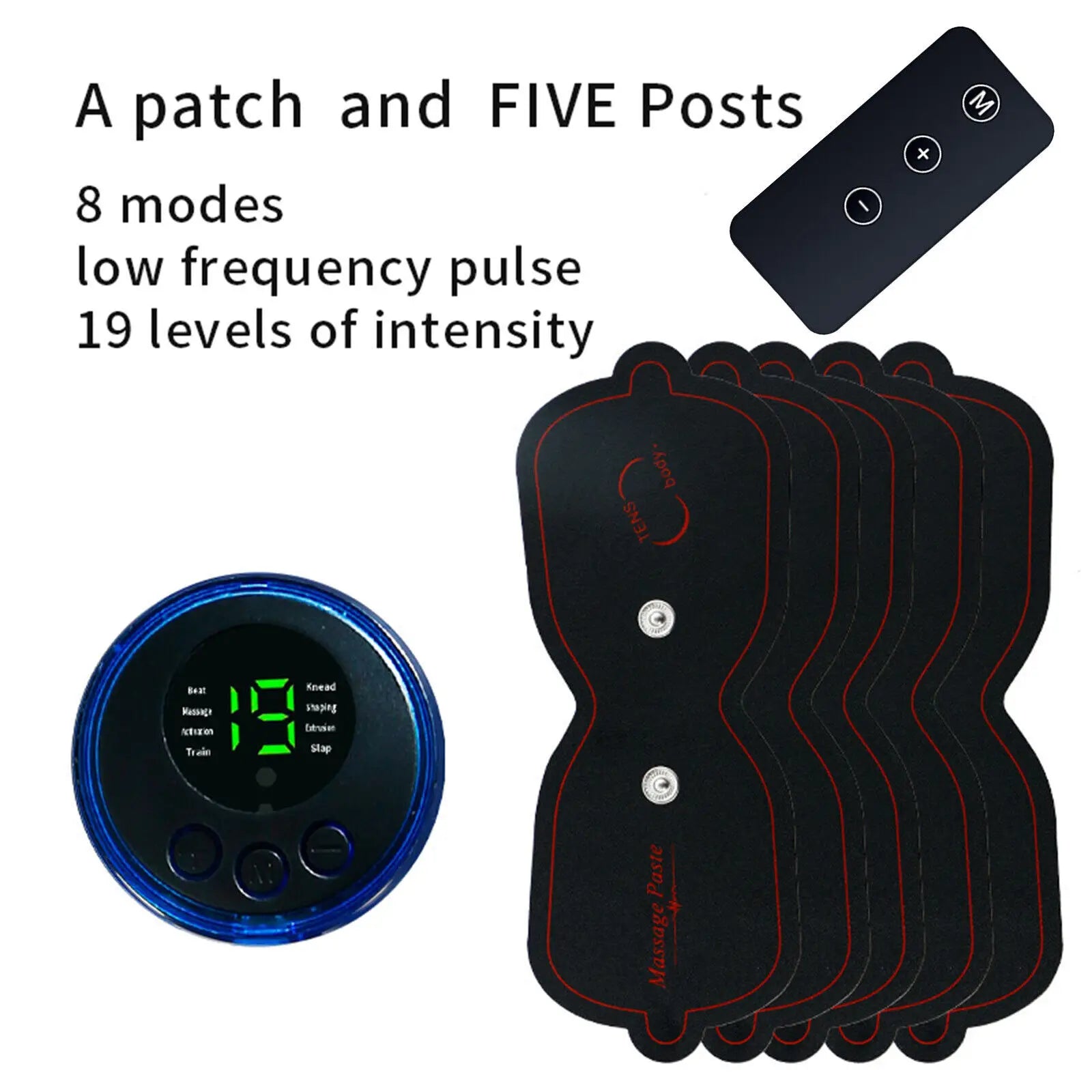 Pocketrelief - Mini EMS Neck & Body Massager