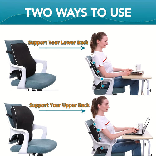 Lumbarease - Ergonomic Lumbar Support Cushion