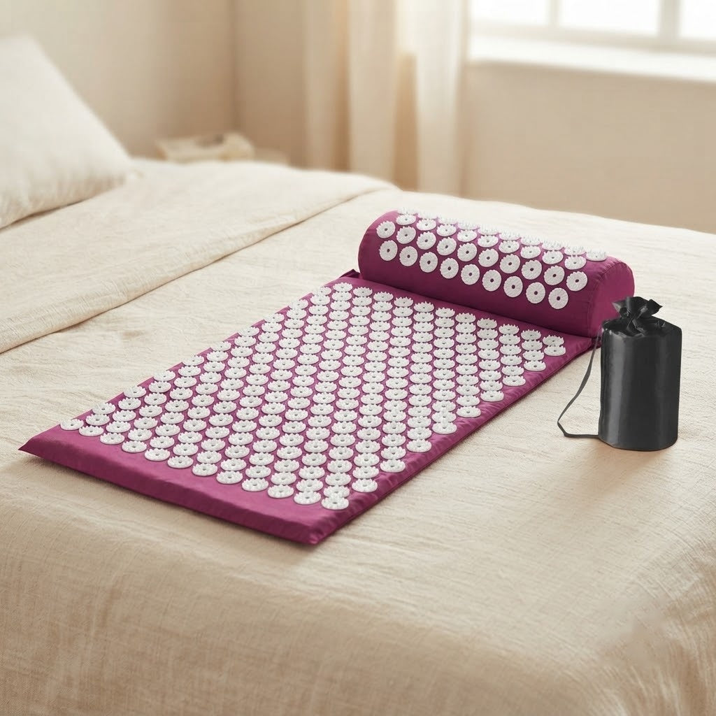 ReliefMat acupressure mat and pillow set