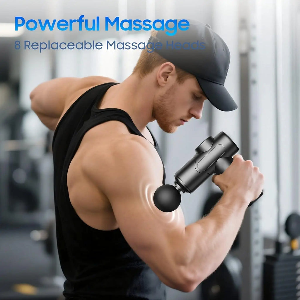 RecoverPro™ — Deep Tissue Percussion Massage Gun
