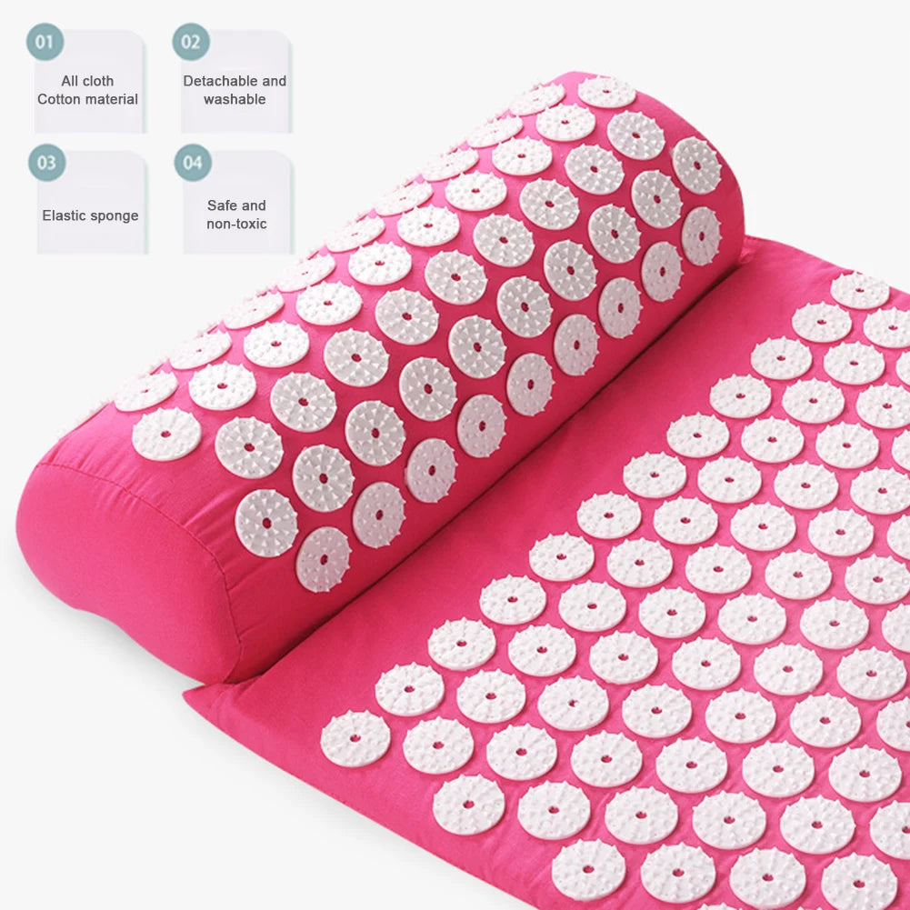 ReliefMat™ — Acupressure Mat & Pillow Set