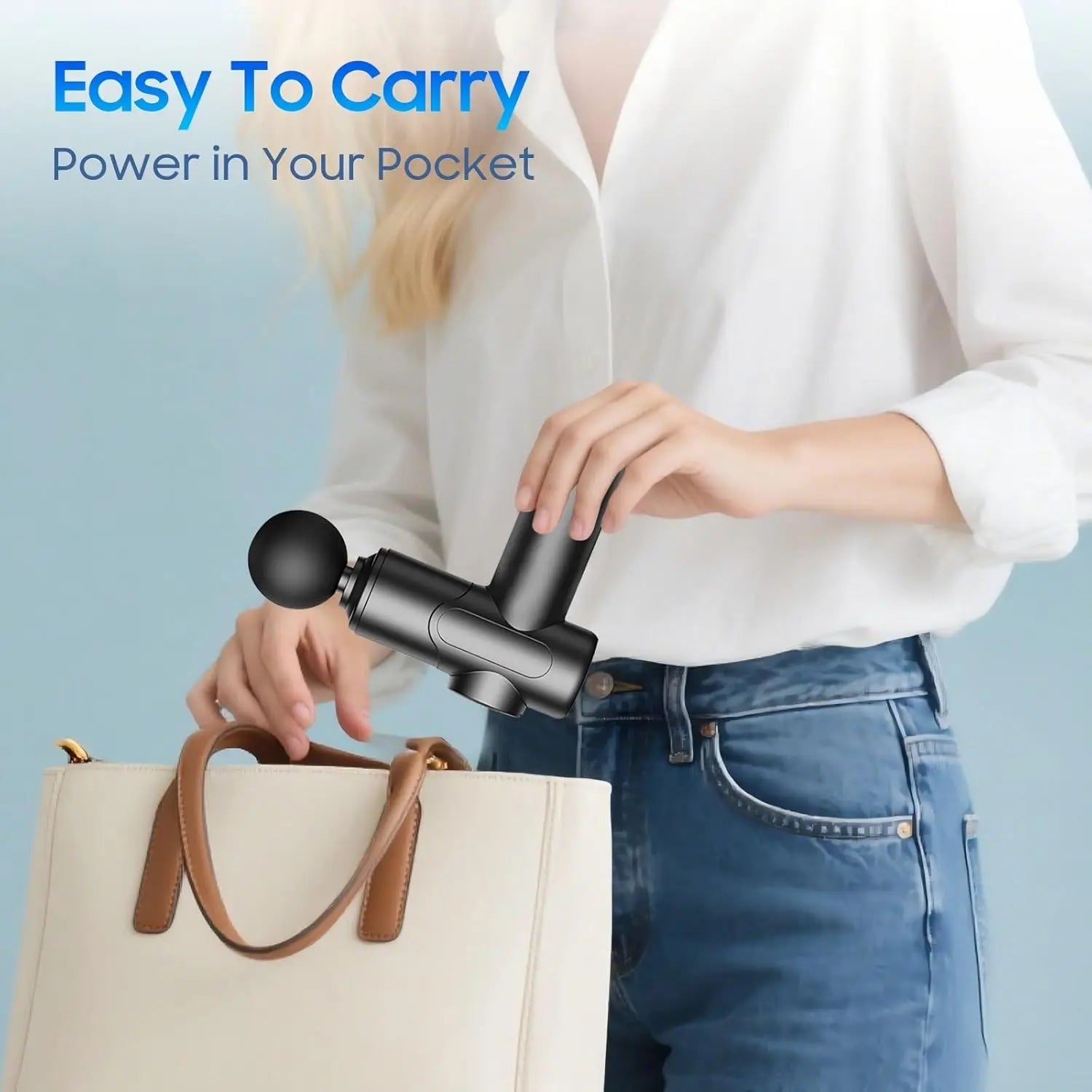 RecoverPro™ — Deep Tissue Percussion Massage Gun